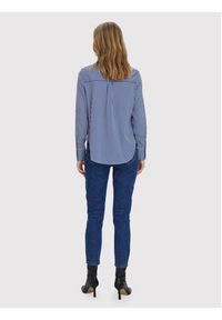 Vero Moda Jeansy Brenda 10268434 Granatowy Straight Fit. Kolor: niebieski #4