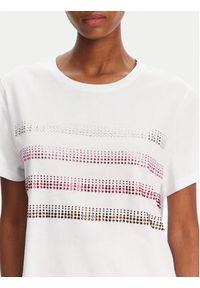 Marella T-Shirt Foglia 2515971042 Biały Regular Fit. Kolor: biały. Materiał: bawełna #5