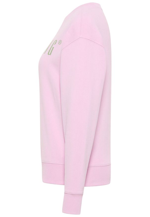 Mustang - DAMSKA BLUZA MUSTANG LOGO Aberdeen Pink Lavender 1014960 8070