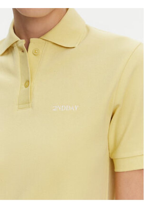 2NDDAY Sukienka codzienna Sophia 2522227329 Żółty Regular Fit. Okazja: na co dzień. Kolor: żółty. Materiał: bawełna. Typ sukienki: proste. Styl: casual