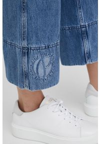 Pepe Jeans ogrodniczki jeansowe SHAY ADAPT damskie. Stan: podwyższony. Kolor: niebieski #2
