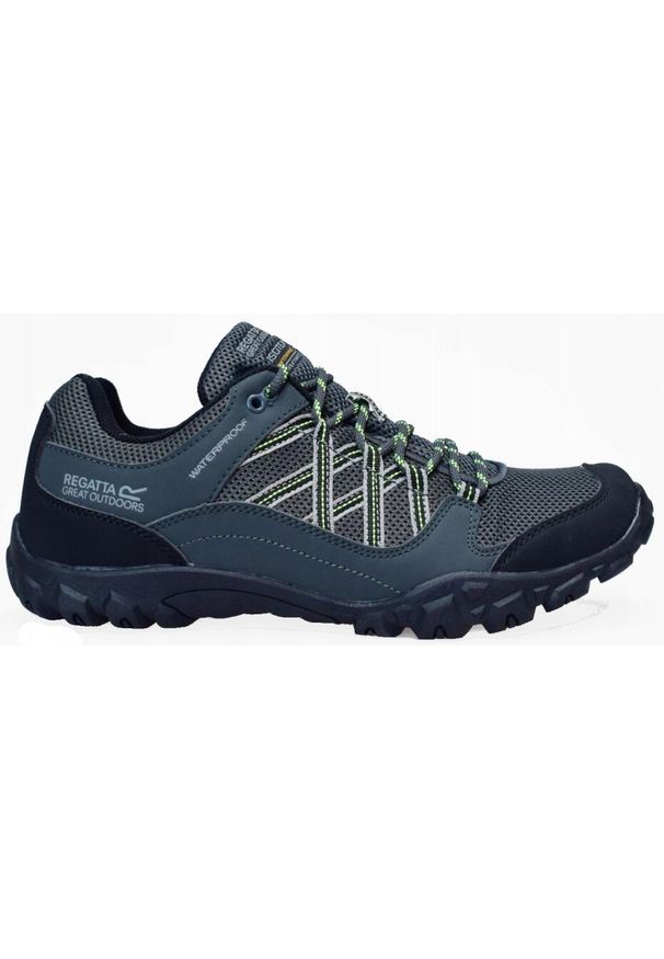 Buty trekkingowe męskie Edgepoint III Regatta. Kolor: szary. Sport: turystyka piesza