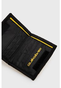 Quiksilver portfel męski kolor żółty. Kolor: żółty