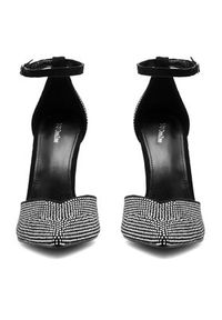 DeeZee Szpilki KL-HT92831-70 Czarny. Kolor: czarny. Materiał: materiał. Obcas: na szpilce