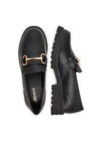 Jenny - JENNY Loafersy WYL3647-5 Czarny. Kolor: czarny. Materiał: materiał #6