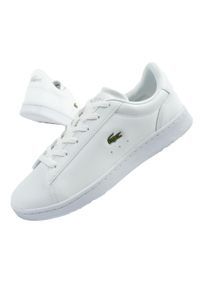 Buty damskie sportowe Lacoste Carnaby trampki. Kolor: biały