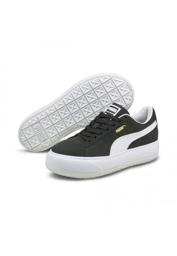 Buty do chodzenia damskie Puma SUEDE MAYU. Kolor: biały, wielokolorowy, czarny. Model: Puma Suede. Sport: turystyka piesza