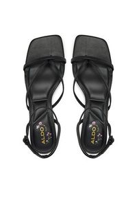 Aldo Sandały Soffie 14017660 Czarny. Kolor: czarny. Materiał: skóra #5