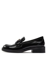 DKNY Lordsy Penny K1434520 Czarny. Kolor: czarny. Materiał: lakier, skóra