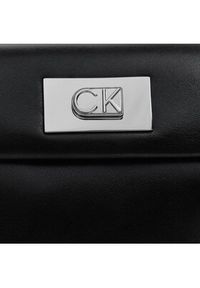 Calvin Klein Torebka Ck Push Crossbody K60K612633 Czarny. Kolor: czarny. Materiał: skórzane