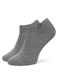 Calvin Klein Skarpety krótkie 701234366 Szary. Kolor: szary. Materiał: materiał, bawełna