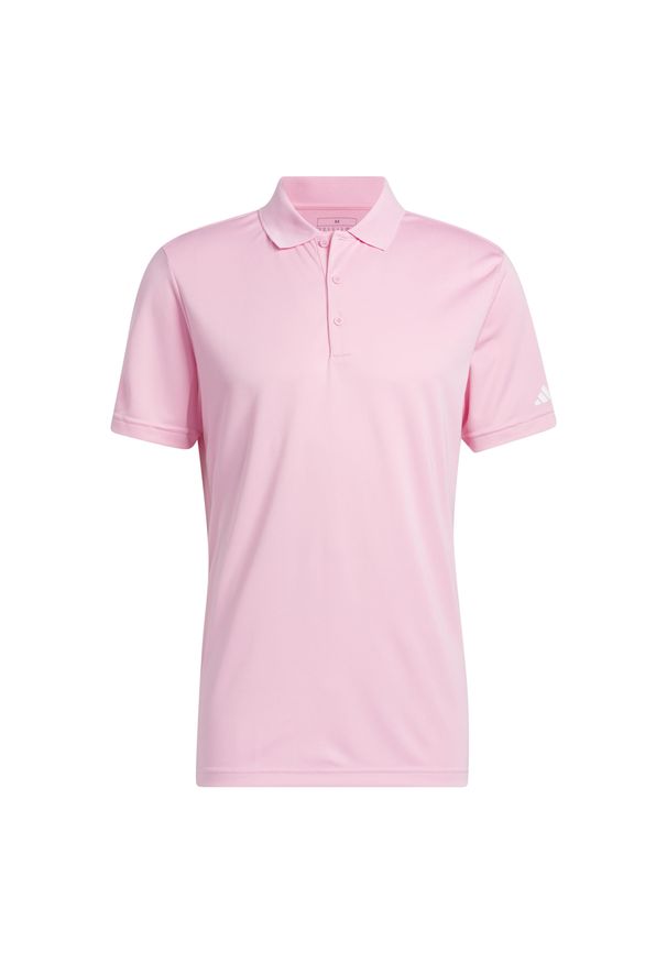 Adidas - Polo adidas Adi Performance. Typ kołnierza: polo. Kolor: różowy. Styl: sportowy