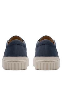 Clarks Sneakersy Mayhill Walk 26181210 Granatowy. Kolor: niebieski. Materiał: skóra, nubuk