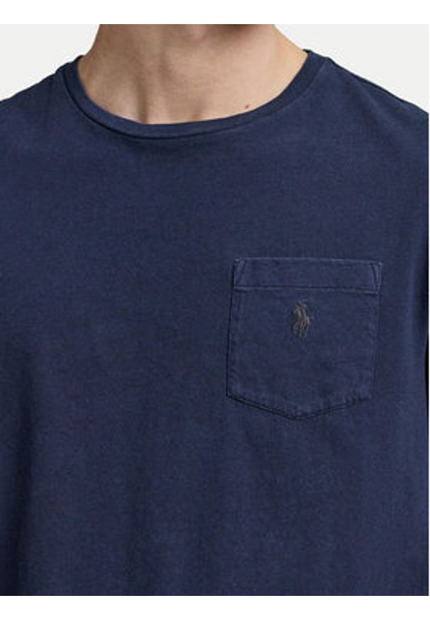 Polo Ralph Lauren T-Shirt 710964511001 Granatowy Regular Fit. Typ kołnierza: polo. Kolor: niebieski. Materiał: bawełna