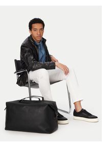 Calvin Klein Torba Ck Refined Weekender K50K512776 Czarny. Kolor: czarny. Materiał: skóra #1