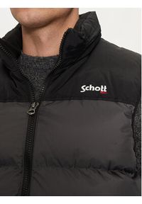 Schott NYC Bezrękawnik UTAHV Szary Regular Fit. Kolor: szary. Materiał: syntetyk. Długość rękawa: bez rękawów #7