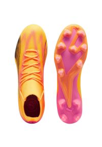 Buty piłkarskie Puma Ultra Pro FG/AG M 107750 03 pomarańczowe. Kolor: pomarańczowy. Szerokość cholewki: normalna. Sport: piłka nożna #4