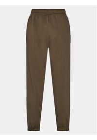 outhorn - Outhorn Spodnie dresowe OTHAW23TTROF485 Khaki Regular Fit. Kolor: brązowy. Materiał: bawełna
