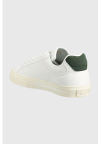 Lacoste sneakersy LEROND PRO kolor biały 44CFA0014. Nosek buta: okrągły. Kolor: biały. Materiał: guma #4