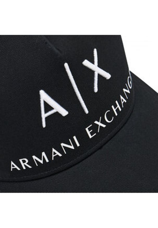 Armani Exchange Czapka z daszkiem 954039 CC513 00121 Czarny. Kolor: czarny. Materiał: materiał