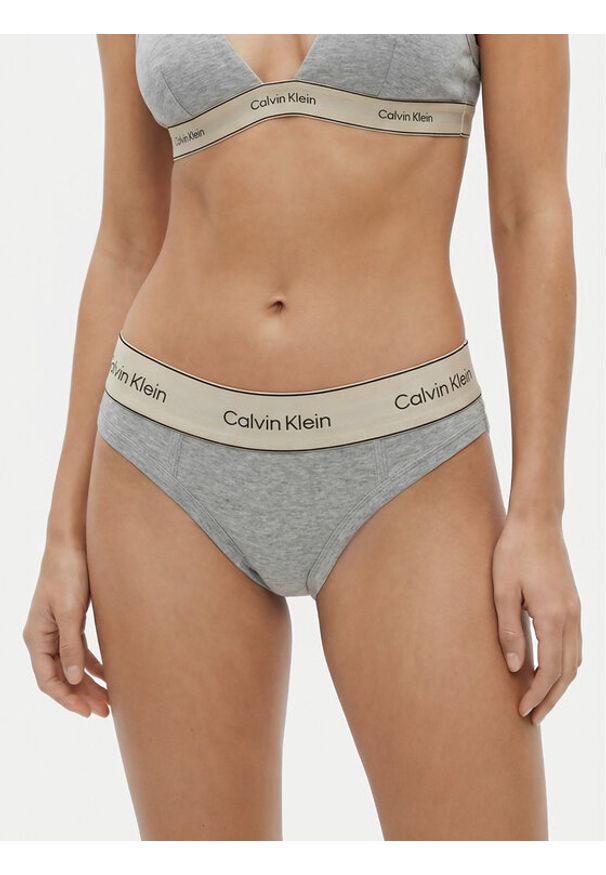 Calvin Klein Underwear Figi klasyczne LV00QF8598 Szary. Kolor: szary. Materiał: bawełna