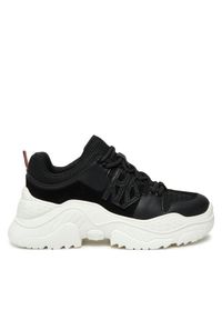 DKNY Sneakersy Odella K3436984 Czarny. Kolor: czarny. Materiał: materiał #1