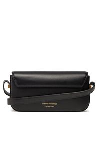 Emporio Armani Torebka EW001212 AF14786 UC001 Czarny. Kolor: czarny. Materiał: skórzane