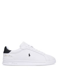 Polo Ralph Lauren Sneakersy Hrt Crt Sig Sk Ltl 809P13083001 Biały. Kolor: biały. Materiał: skóra #1