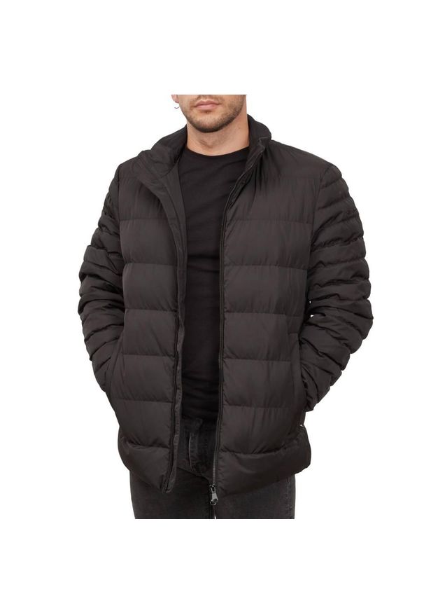 Geox - Kurtka GEOX M COLBYN SHORT JKT Czarny. Kolor: czarny. Materiał: tkanina
