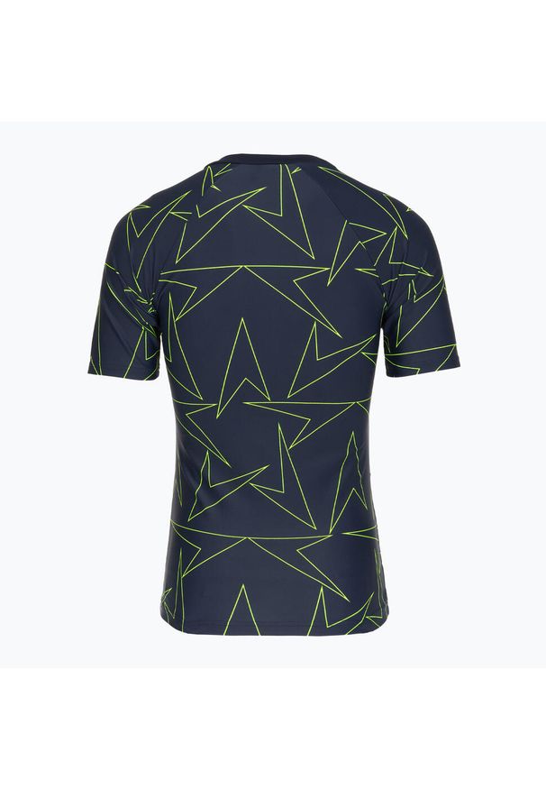 Koszulka do pływania damska Speedo Boomstar Allover Rash Top. Kolor: niebieski