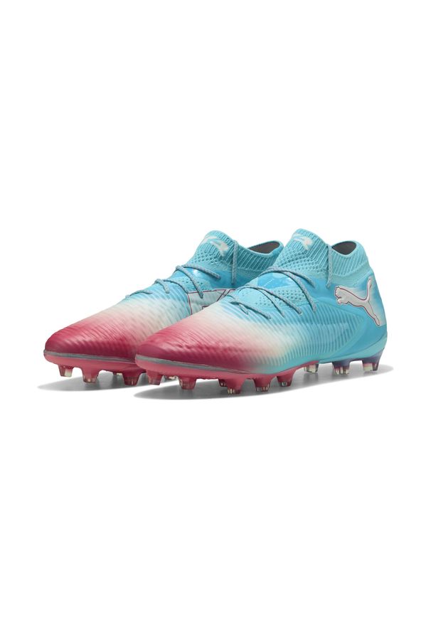 Puma - Buty piłkarskie unisex FUTURE 8 ULTIMATE RE-CHARGE AG PUMA. Kolor: różowy, niebieski, wielokolorowy, biały. Sport: piłka nożna