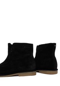 Bronx Botki 47645-OC Czarny. Kolor: czarny. Materiał: skóra, zamsz #6