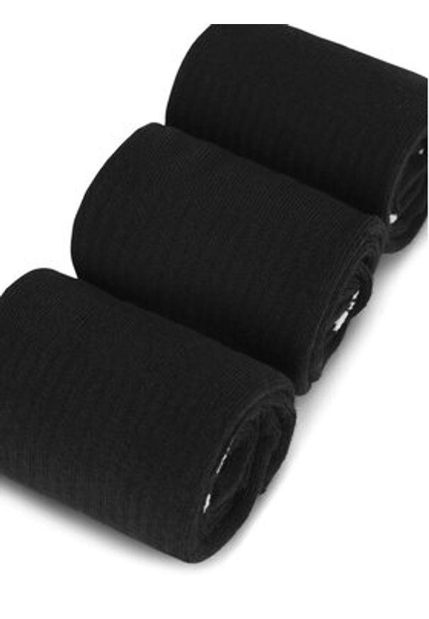Shaq Zestaw 3 par niskich skarpet unisex SHQ-MB-002-AW24 Czarny. Kolor: czarny. Materiał: syntetyk