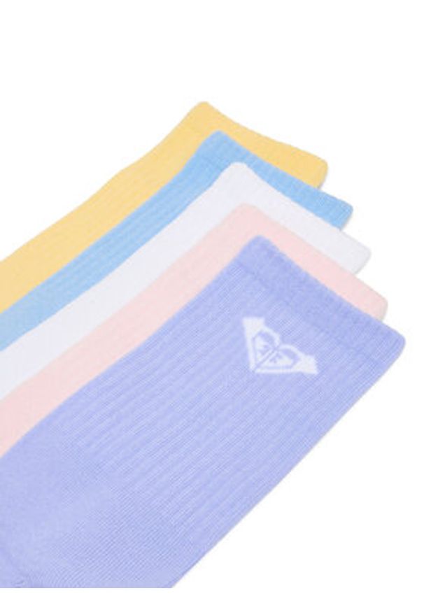 Roxy Skarpety długie CEO_AS_ROXY_12_W_AW25 (5-PACK) Kolorowy. Materiał: materiał, bawełna. Wzór: kolorowy