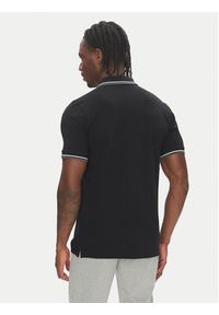 Lindbergh Polo 30-404010 Czarny Relaxed Fit. Typ kołnierza: polo. Kolor: czarny. Materiał: bawełna #5