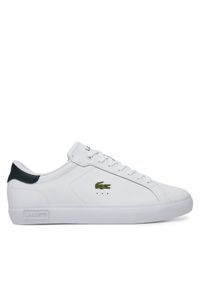 Lacoste Sneakersy Powercourt 7-49SMA0081 Biały. Kolor: biały. Materiał: skóra #1