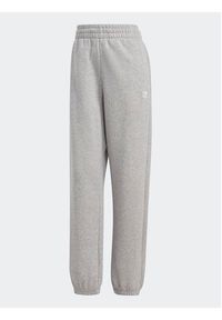 Adidas - adidas Spodnie dresowe Essentials Fleece IA6432 Szary Regular Fit. Kolor: szary. Materiał: bawełna #6
