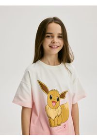 Reserved - T-shirt ombre z Pokemon - wielobarwny. Materiał: bawełna