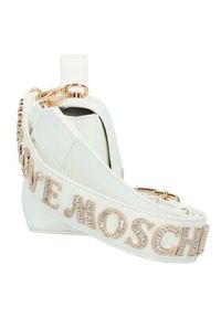 Love Moschino - LOVE MOSCHINO Torebka JC4279PP0MKI0100 Biały. Kolor: biały. Materiał: skórzane