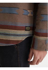 RVCA Koszula Dayshift 23A053505 Brązowy Regular Fit. Kolor: brązowy. Materiał: bawełna #2