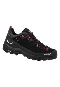 Buty Trekkingowe Damskie Salewa Alp Trainer 2 Gtx. Kolor: czarny. Materiał: materiał. Szerokość cholewki: normalna
