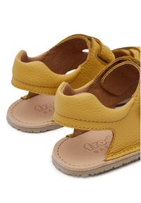 Froddo Sandały Barefoot Flexy Mini G3150270-4 S Żółty. Kolor: żółty. Materiał: skóra #7