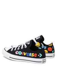 Converse Trampki Ctas Ox 172827C Czarny. Kolor: czarny. Materiał: materiał #5