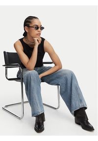 G-Star RAW - G-Star Raw Jeansy Helyx 3D Cinch D28488-D776 Niebieski Wide Leg. Kolor: niebieski #6