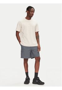 Jack & Jones - Jack&Jones T-Shirt Recharge 12273070 Beżowy Relaxed Fit. Kolor: beżowy. Materiał: bawełna #4