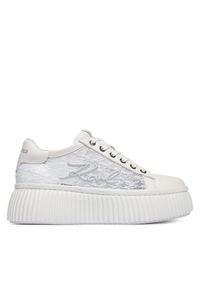 Karl Lagerfeld - KARL LAGERFELD Sneakersy Kreeper Lo KL42326 Biały. Kolor: biały. Materiał: skóra #1