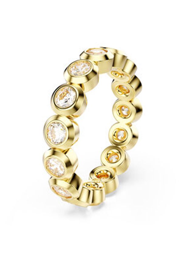 Swarovski Pierścionek Imber 5714312 Złoty. Materiał: metalowe. Kolor: złoty