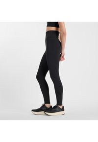 Legginsy damskie New Balance WP51141BK – czarne. Stan: podwyższony. Kolor: czarny. Materiał: lycra, poliester, materiał. Wzór: gładki. Sport: fitness #6