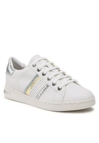 Geox Sneakersy D Jaysen D351BB085KYC0007 Biały. Kolor: biały. Materiał: skóra