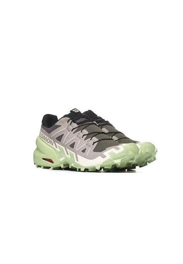 salomon - Buty do biegania damskie Salomon Speedcross 6 W. Kolor: wielokolorowy. Materiał: materiał, syntetyk. Szerokość cholewki: normalna. Model: Salomon Speedcross